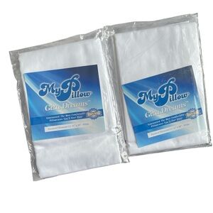My Pillow Giza Dreams White Pillowcases